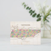  kaart van Tennessee (1827) (Staand voorkant)