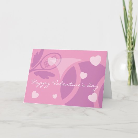 Kaart van Tennis Valentijns (Voorkant)