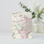  kaart van Texas (1855) (Staand voorkant)