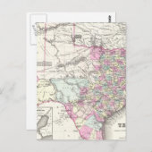  kaart van Texas (1855) (Voorkant / Achterkant)