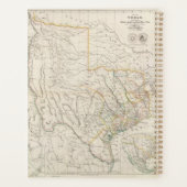 Kaart van Texas Planner (Achterkant)