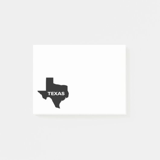 Kaart van Texas Post-it® Notes (Voorkant)