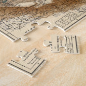  kaart van Tibet (1906) Legpuzzel (Zijkant)