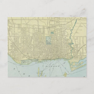  kaart van Toronto (1901)