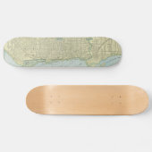  kaart van Toronto (1901) Skateboard (Horizontaal)
