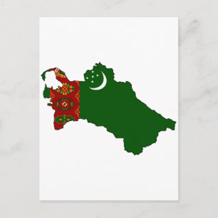 Kaart van Turkmenistan