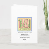 Kaart van Vaderdag van de Uil van BaZooples de (Achterkant)