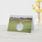 Kaart van Vaderdag van Sandtrapped de Gelukkige (Gele Bloem)