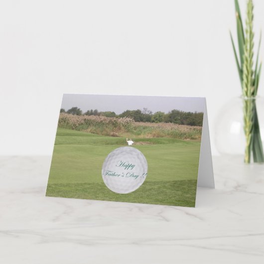 Kaart van Vaderdag van Sandtrapped de Gelukkige (Voorkant)