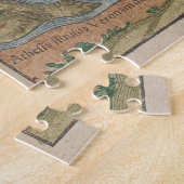  kaart van Venetië (1550) Legpuzzel (Zijkant)