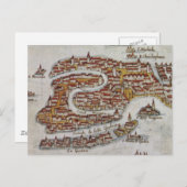  kaart van Venetië (1649) (Voorkant / Achterkant)