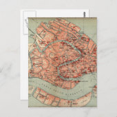  kaart van Venetië (1920) (Voorkant / Achterkant)