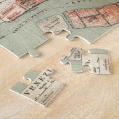 kaart van Venetië (1920) Legpuzzel (Zijkant)