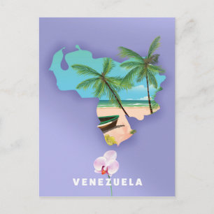 Kaart van Venezuela