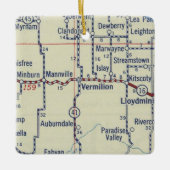 kaart van Vermiljoen AB Keramisch Ornament (Voorkant)