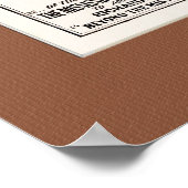 Kaart van W.-staten en trans-Stille Oceaan RR,1867 Poster (Hoek)