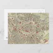  kaart van Wenen (1883) (Voorkant / Achterkant)