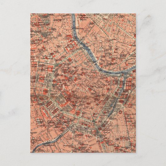 kaart van Wenen (1920) (Voorkant)