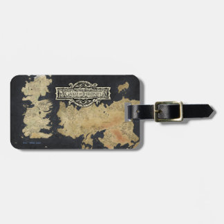 Kaart van Westeros Bagagelabel