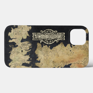 Kaart van Westeros iPhone 13 Hoesje