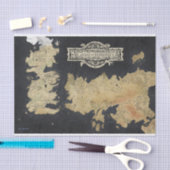 Kaart van Westeros Tissuepapier (Craft)