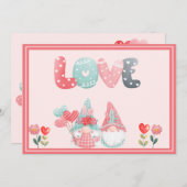 Kaart van Whimsical Couple Valentijns (Voorkant / Achterkant)