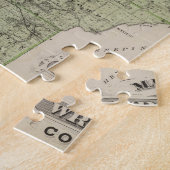 Kaart van Wright County, Minnesota Legpuzzel (Zijkant)