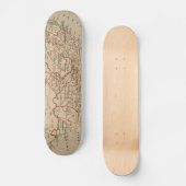 kaart van Zuid-Afrika (1880) Skateboard (Voorkant)