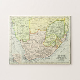  kaart van Zuid-Afrika (1899) Legpuzzel