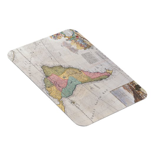 Kaart van Zuid-Amerika 3 Magneet (Rechterzijde)