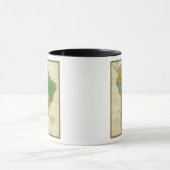 Kaart van Zuid-Amerika 3 Mok (Midden)