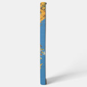 Kaart van Zweden Samsung Galaxy Hoesje (Linkerkant)