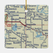  kaart Vegreville AB Keramisch Ornament (Achterkant)