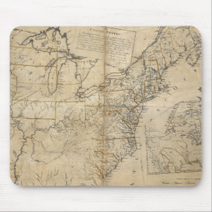 KAART: Verenigde Staten, 1783 Muismat