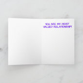 KAART VERONTSCHULDIGEN (Binnen)