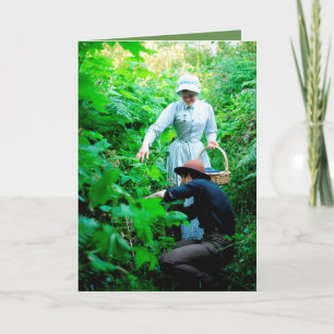 Kaart —Victoriaans vrolijkheid quote binnen