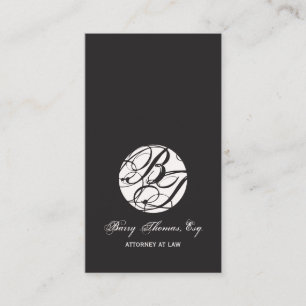 Kaart volgende afspraak, monogram DIY kleur Afsprakenkaartje