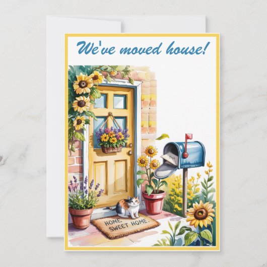 Kaart voor adreswijziging (Voorkant)