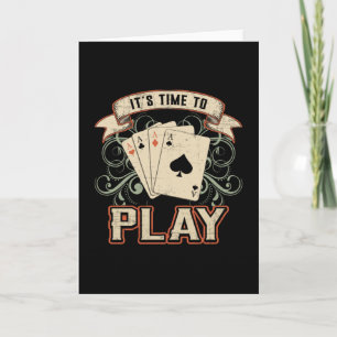 Kaart voor afspelen dag poker Ace Casino Game Gift