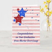 Kaart voor Afstuderen van Marine Boot Camp (Gele Bloem)