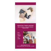 Kaart voor arcerend fotomarketingrack (Achterkant)