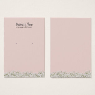 Kaart voor bezorgen beeldscherm Blush roze babyl