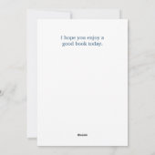 Kaart voor boekenliefhebbers (Achterkant)