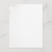 Kaart voor bruiloft (Achterkant)