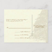 Kaart voor bruine eik-weddenschap (Achterkant)