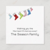 Kaart voor de begrotingsafsluiting van de pretjaar (Achterkant)