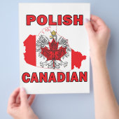 Kaart voor de Canadese vlag (Hand)