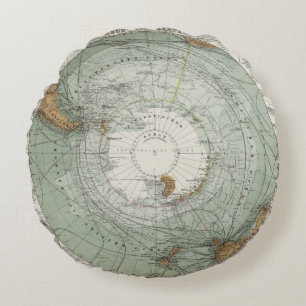 Kaart voor de regio Zuid-Polen Rond Kussen