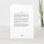 Kaart voor de verjaardag van de haring (Achterkant)