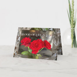 kaart voor een geliefde of een verloving van het h